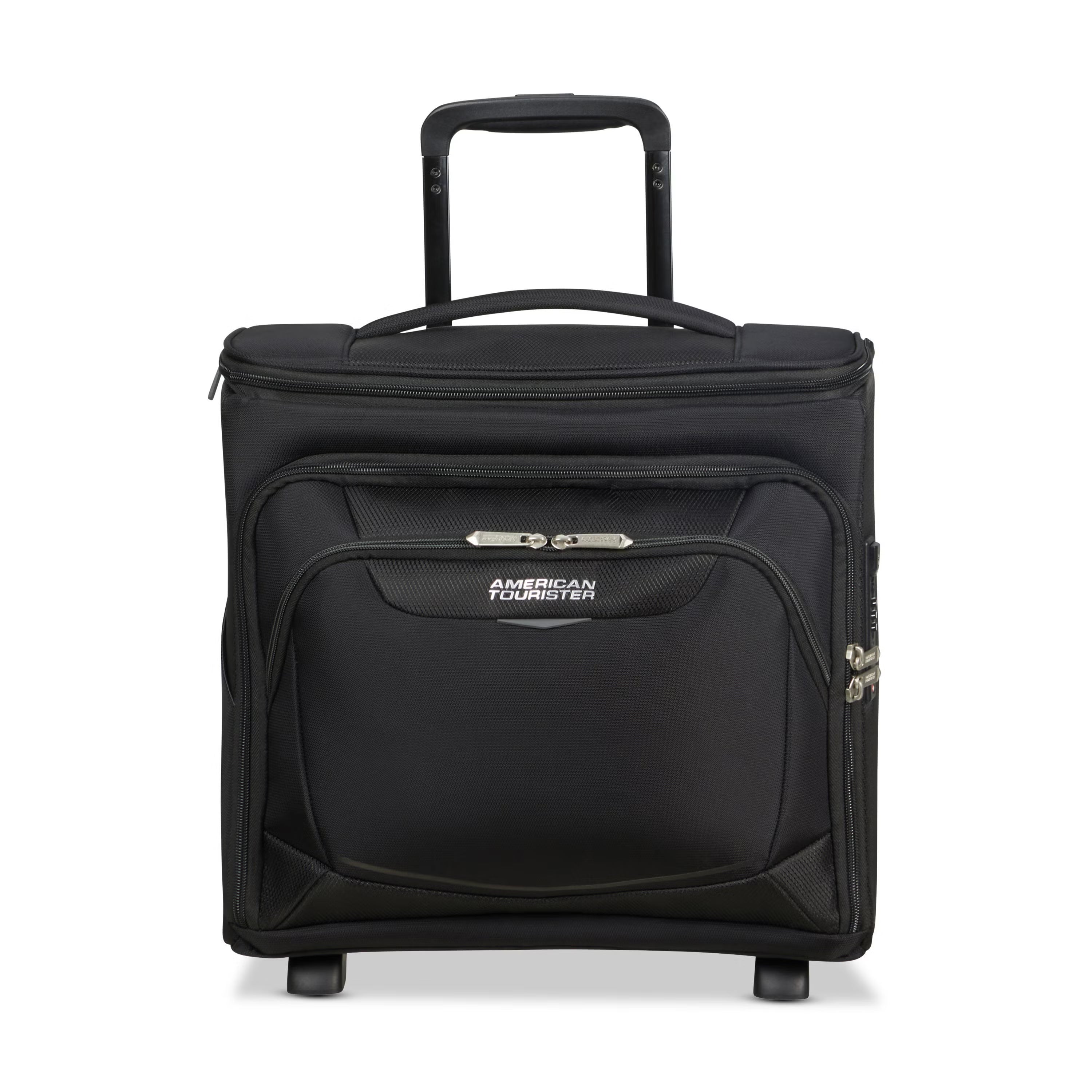 American Tourister Summerride Expandable Upright Underseater Softside Luggage - Black