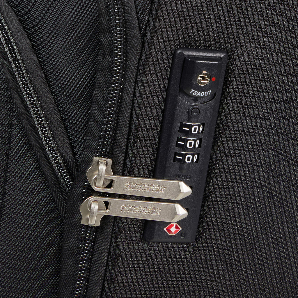 American Tourister Summerride Expandable Upright Underseater Softside Luggage - Black