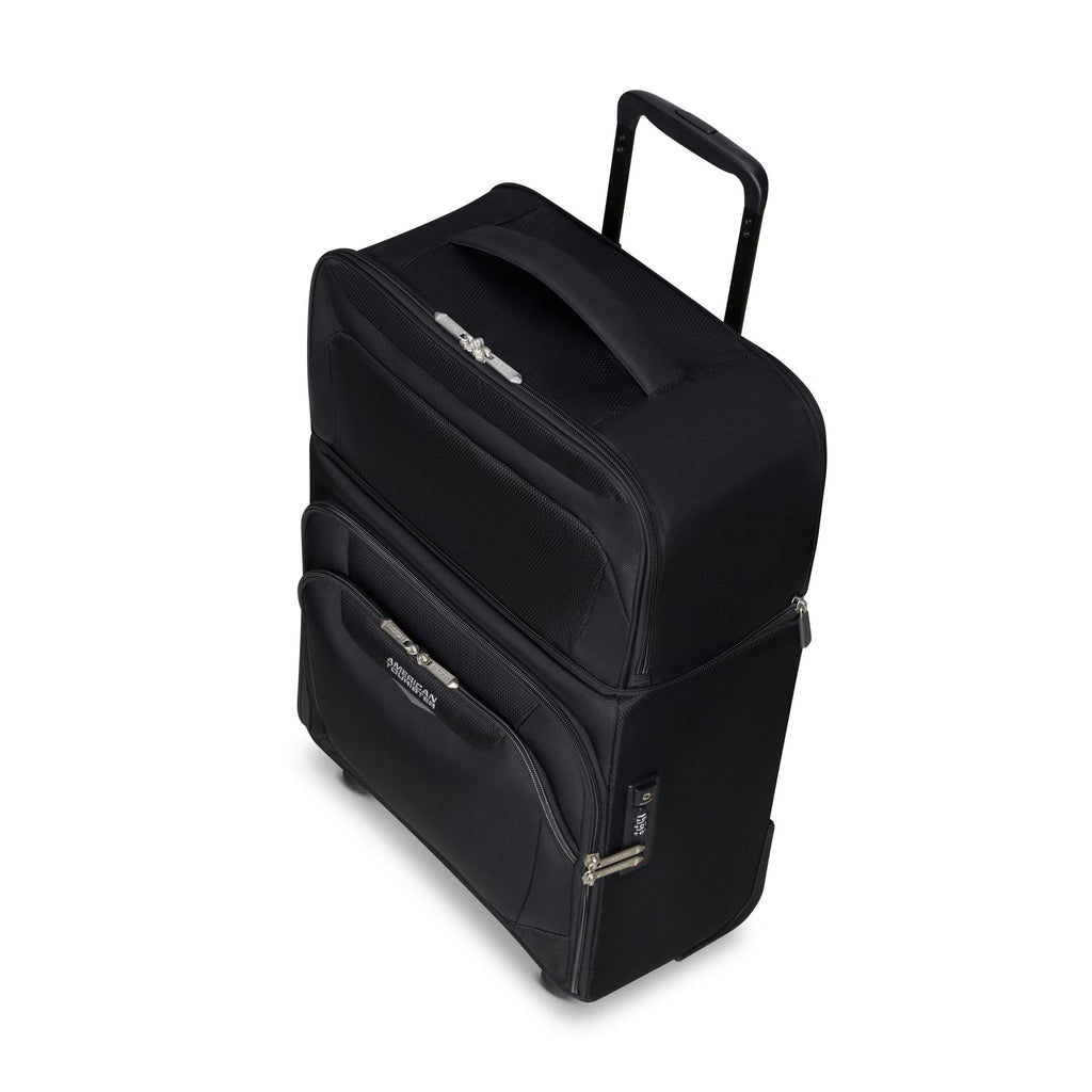 American Tourister Summerride Expandable Upright Underseater Softside Luggage - Black