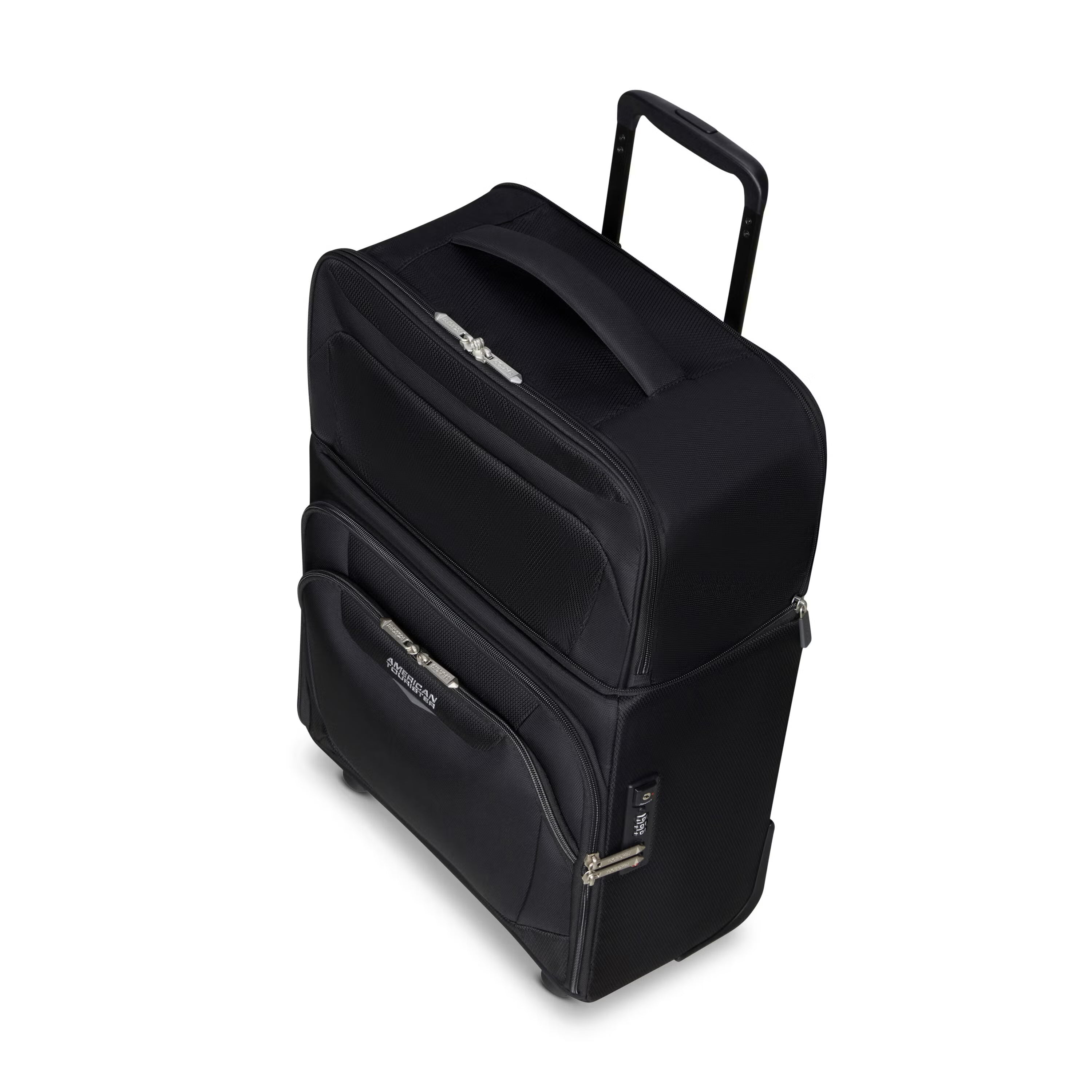 American Tourister Summerride Expandable Upright Underseater Softside Luggage - Black