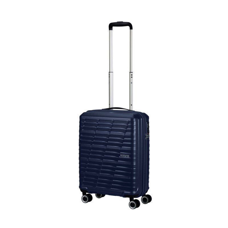 American Tourister Surftime Hardside Carry On Luggage - Metallic Blue