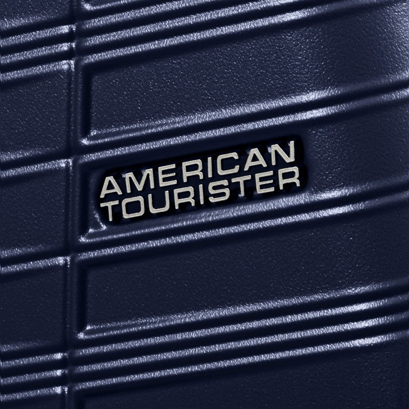 American Tourister Surftime Hardside Carry On Luggage - Metallic Blue