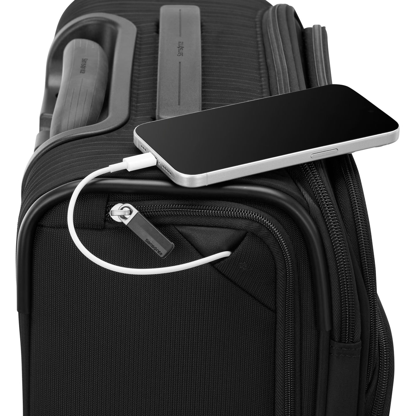 Samsonite Silhouette 18 Valise cabine à roulettes 14" souple - Noir