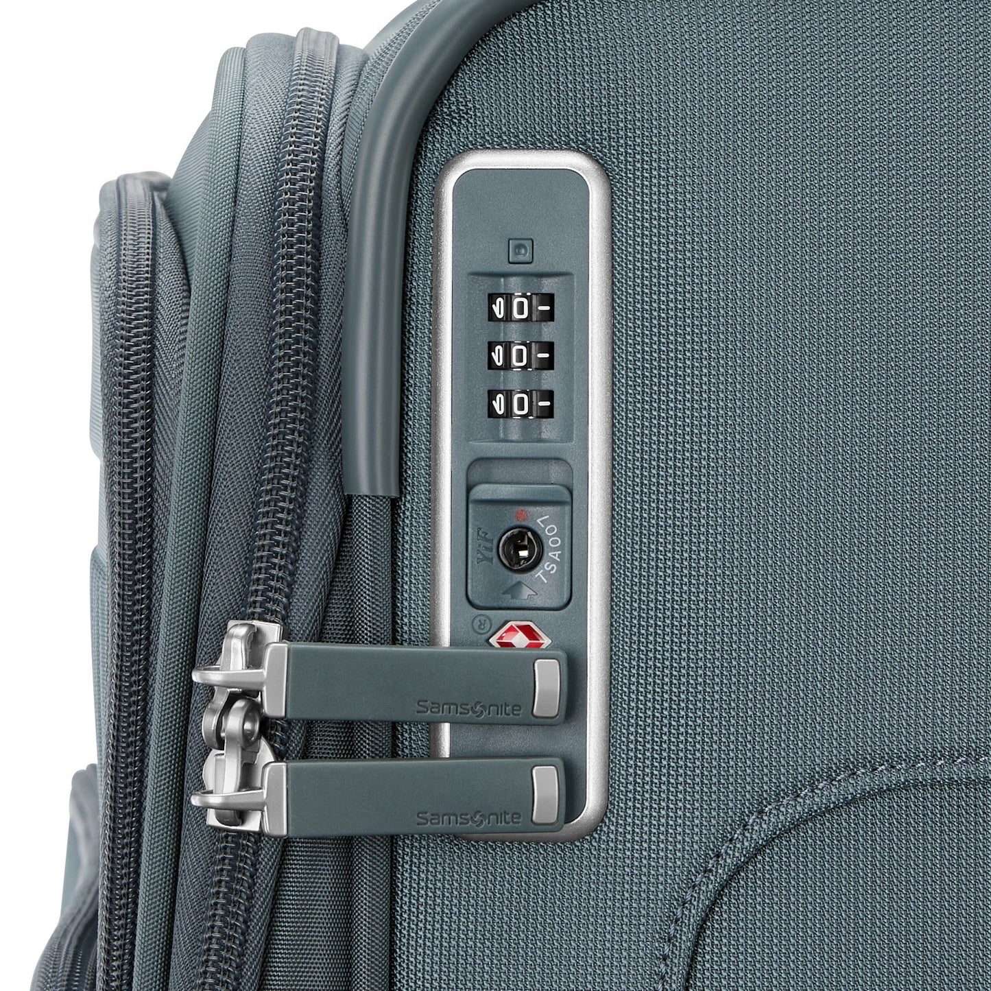 Samsonite Silhouette 18 Spinner Moyenne Valise Souple Extensible - Noir