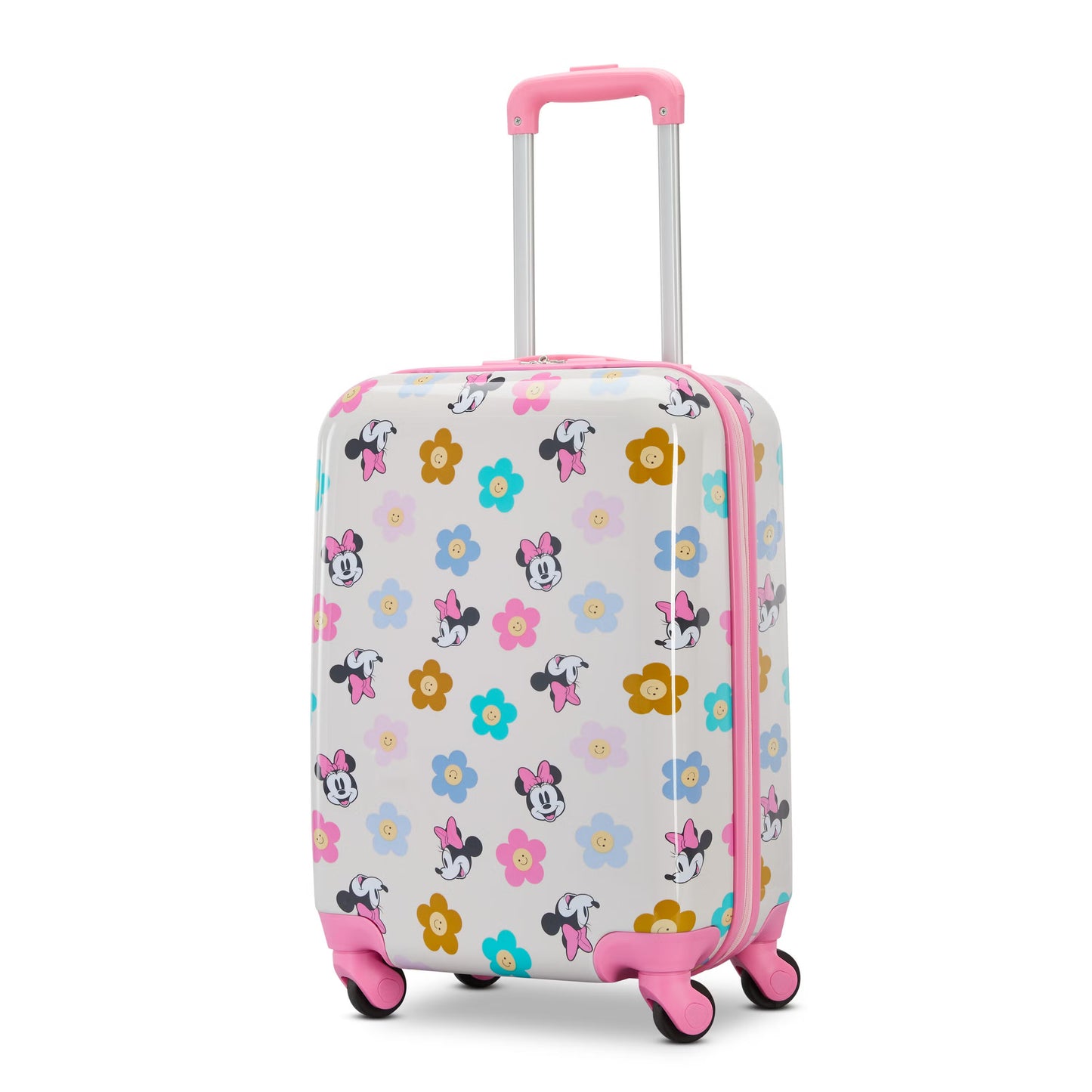 American Tourister Valise cabine rigide à roulettes pour enfants sous licence 18"