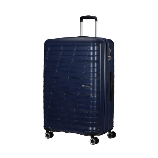 American Tourister Surftime Hardside Grande Valise - Bleu Métallique
