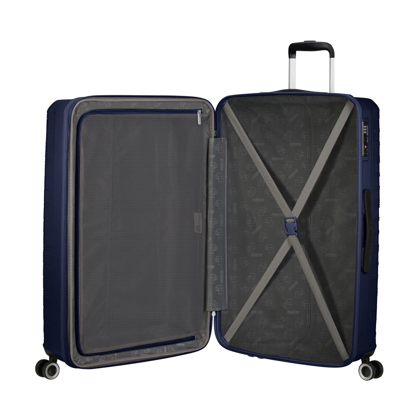 American Tourister Surftime Ensemble emboîtable rigide de 3 pièces