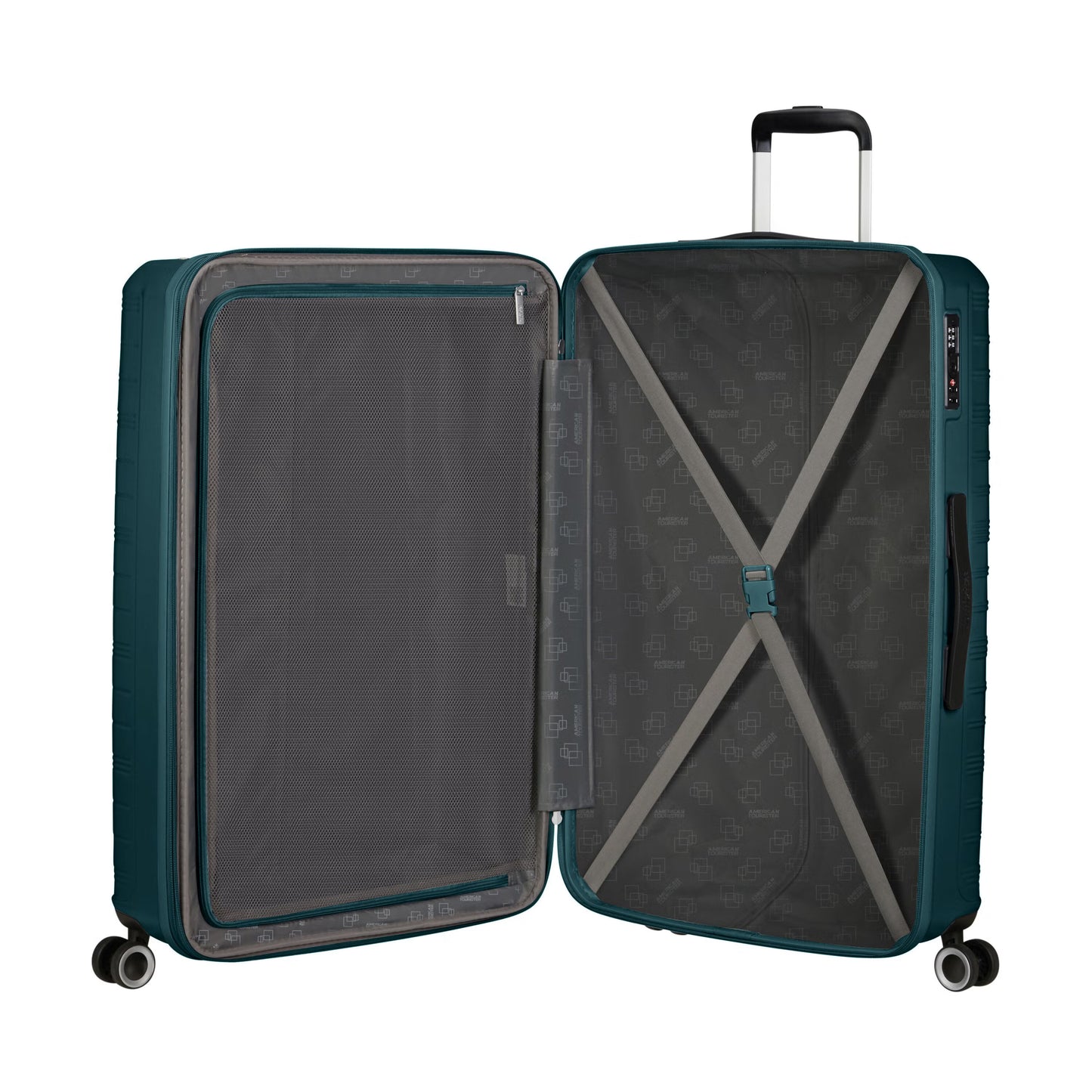 American Tourister Surftime Ensemble emboîtable rigide de 3 pièces