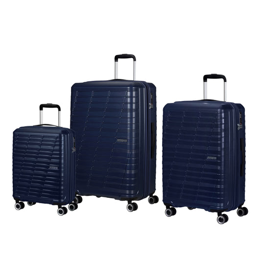 American Tourister Surftime Ensemble emboîtable rigide de 3 pièces