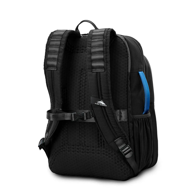 High Sierra Hi-Life 3-in-1 Convertible Backpack 17" - Black/Blue