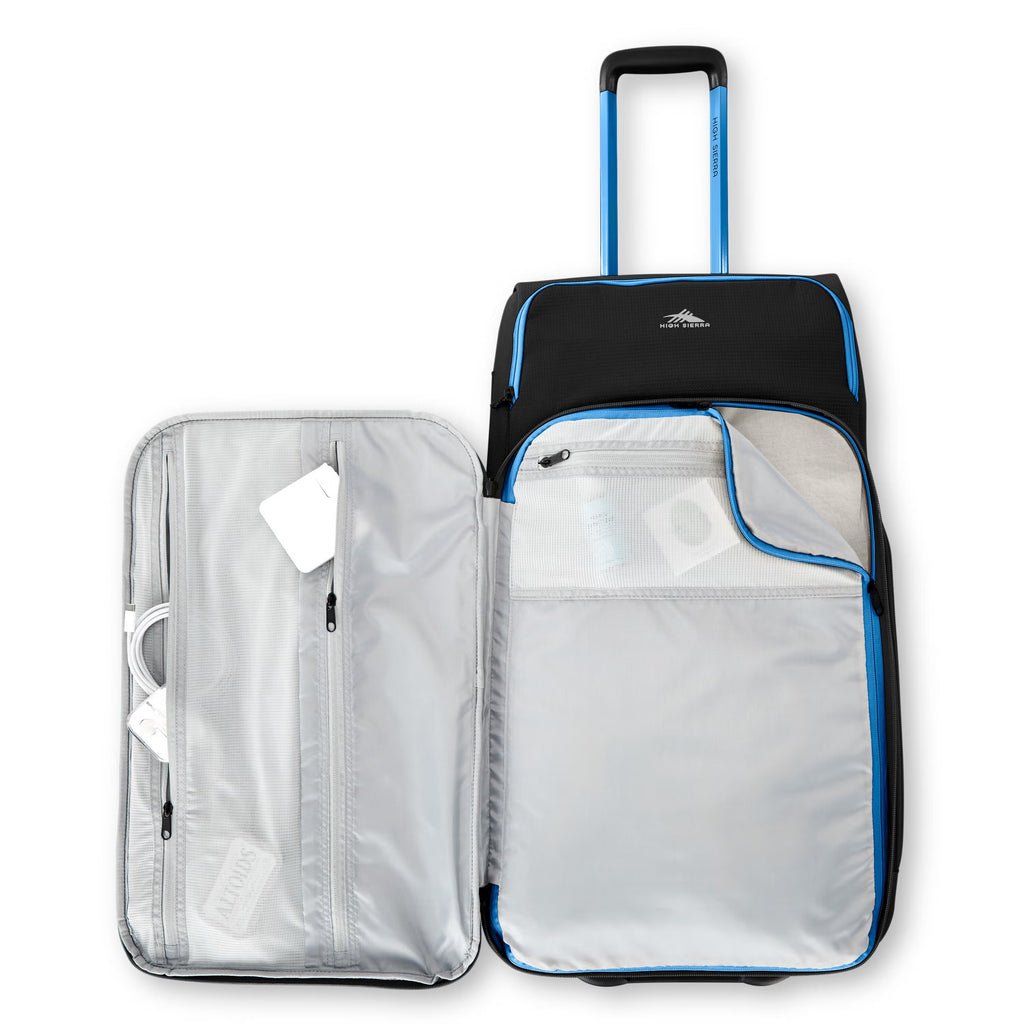 High Sierra Hi-Life 28" Wheeled Duffle Expandable - Black/Blue