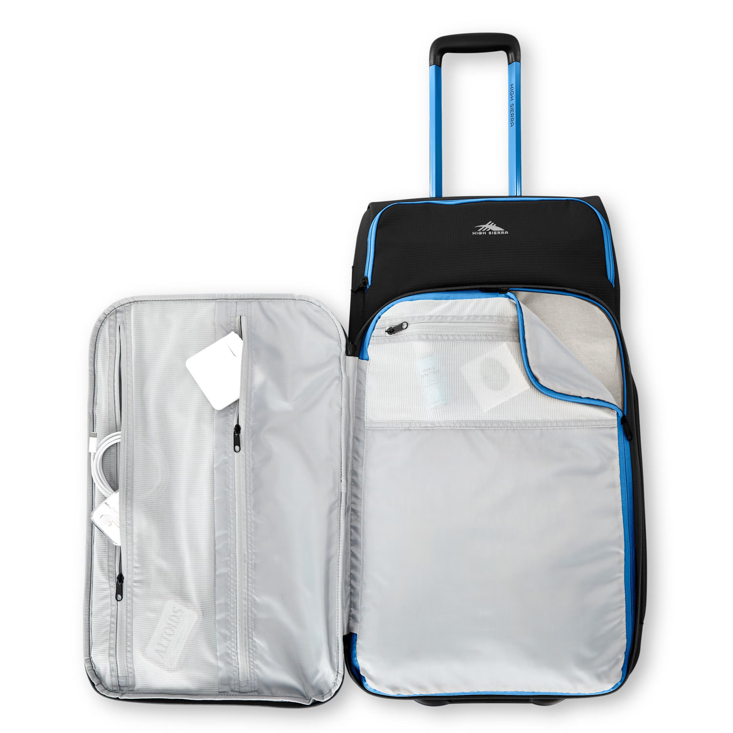 High Sierra Hi-Life  32" Wheeled Duffle Expandable - Black/Blue