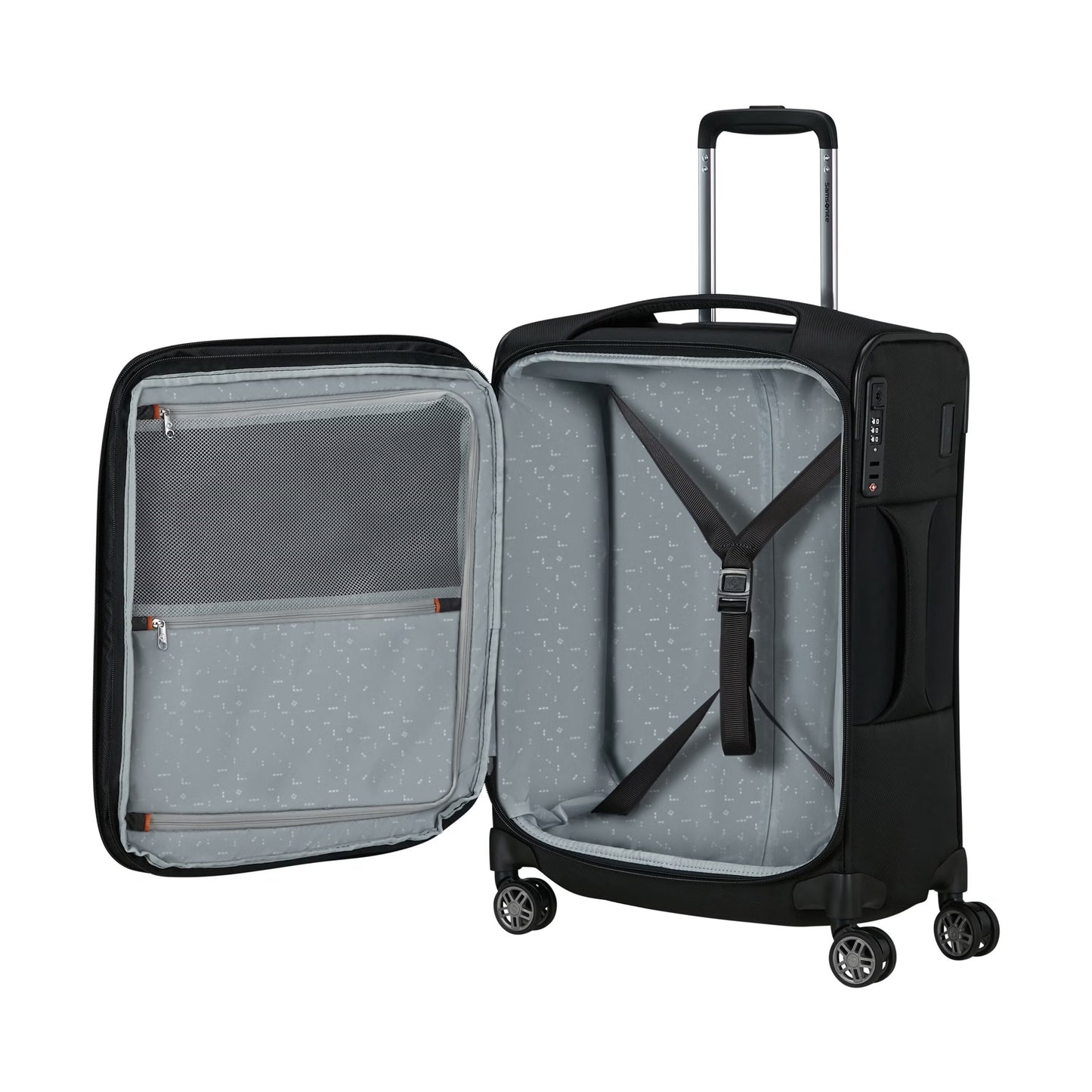 Samsonite Re-Lite Valise cabine extensible à coque souple à roulettes