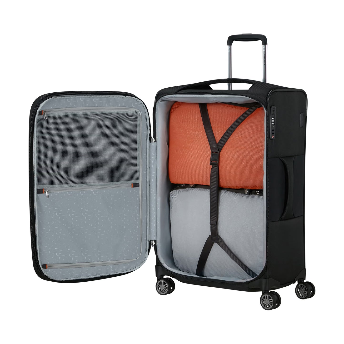 Samsonite Re-Lite Spinner Moyenne Valise Souple Extensible