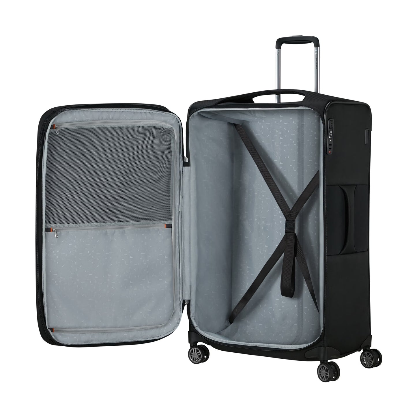 Samsonite Re-Lite Spinner Grande Valise Souple Extensible
