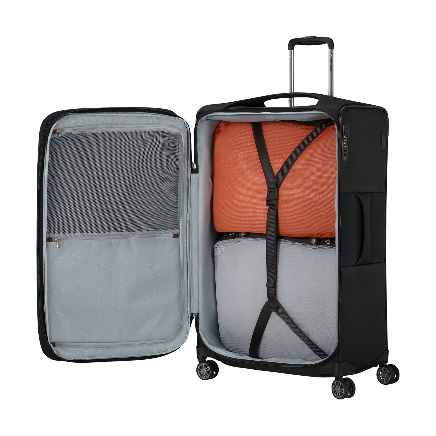 Samsonite Re-Lite Spinner Grande Valise Souple Extensible