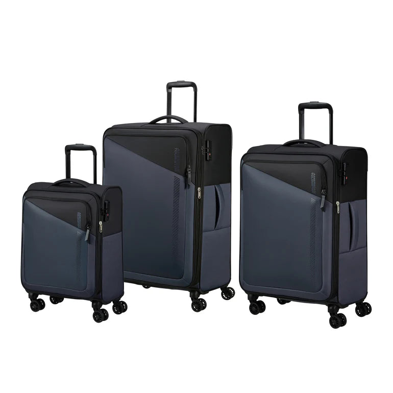 American Tourister Daring Dash Ensemble emboîtable de 3 pièces Bagages souples