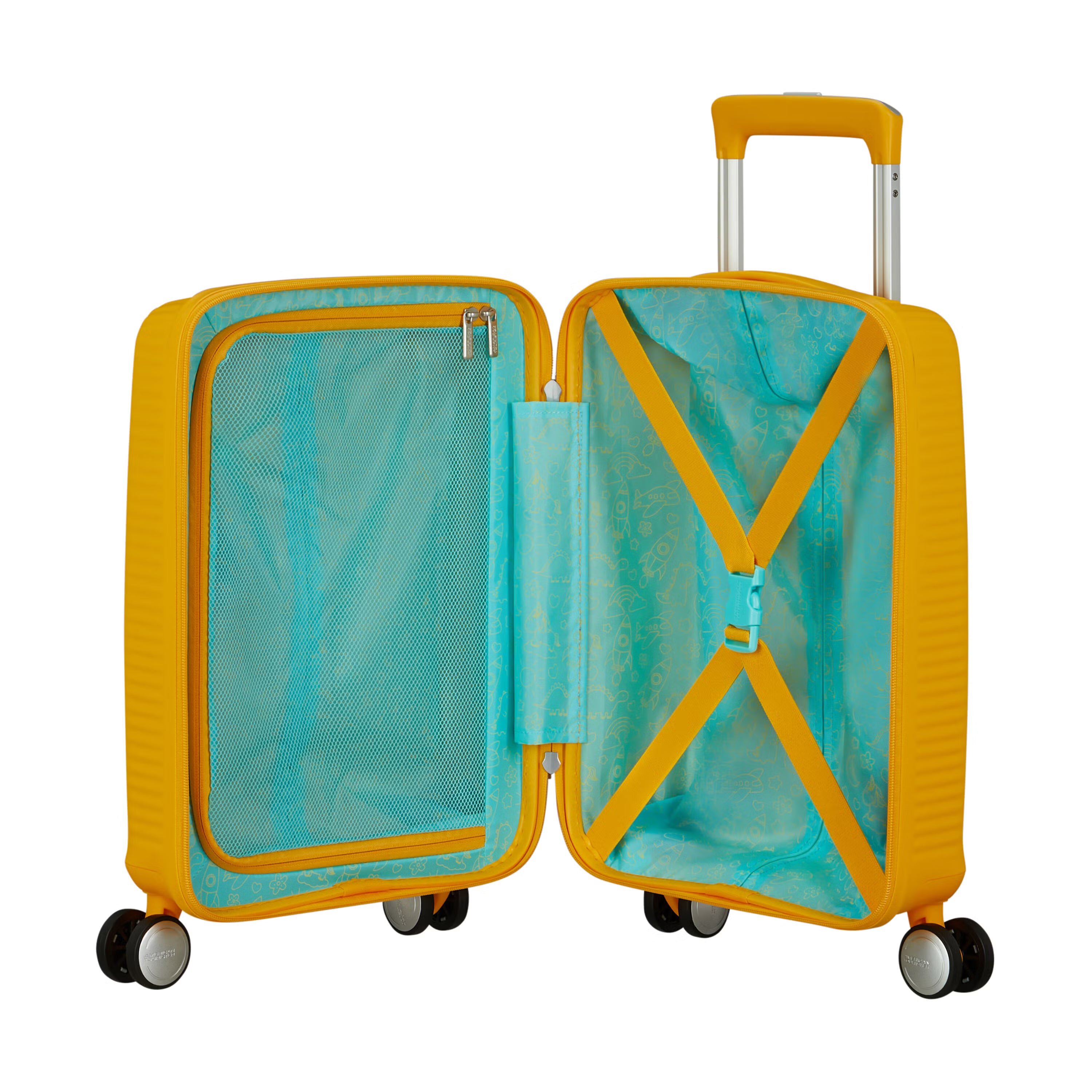 American Tourister Little Curio Spinner Carry-On Kids Hardside Luggage