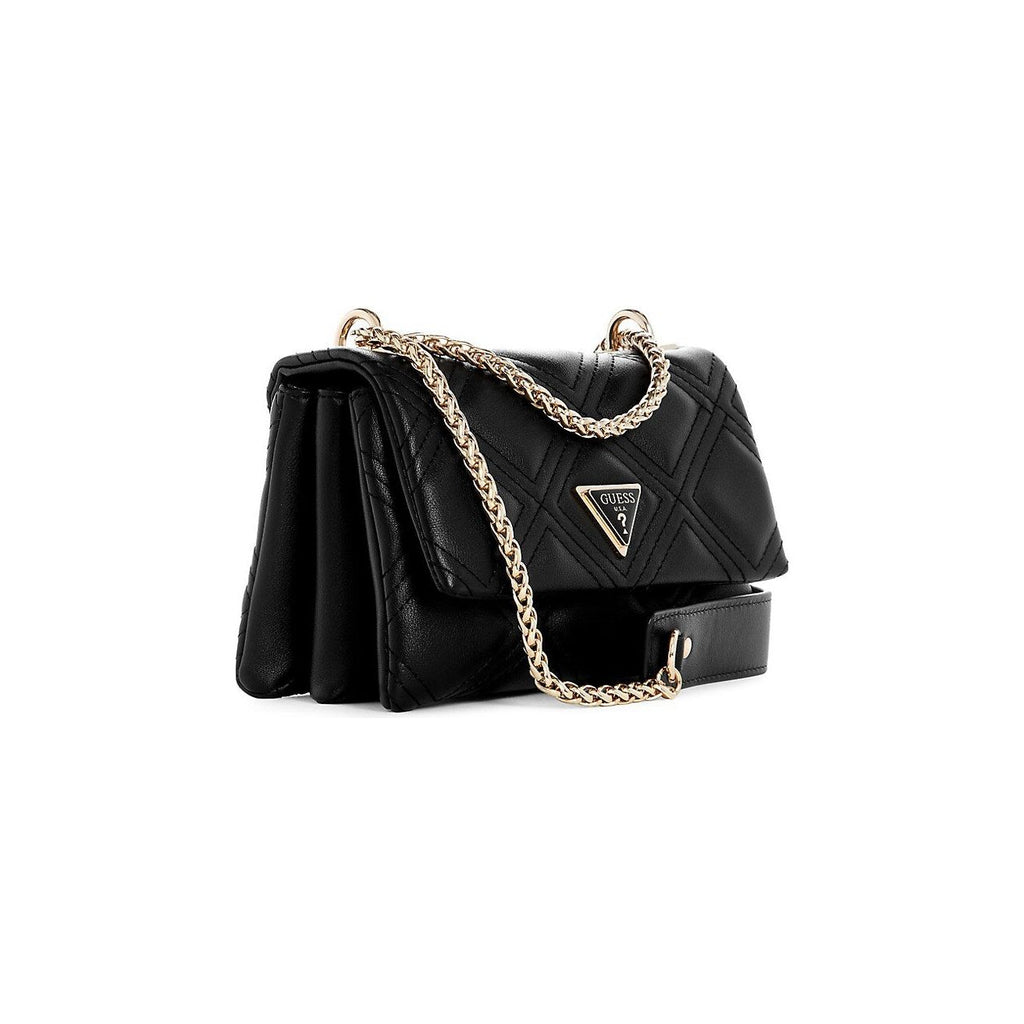 Guess Dessa Mini Convertible Crossbody Flap - Black