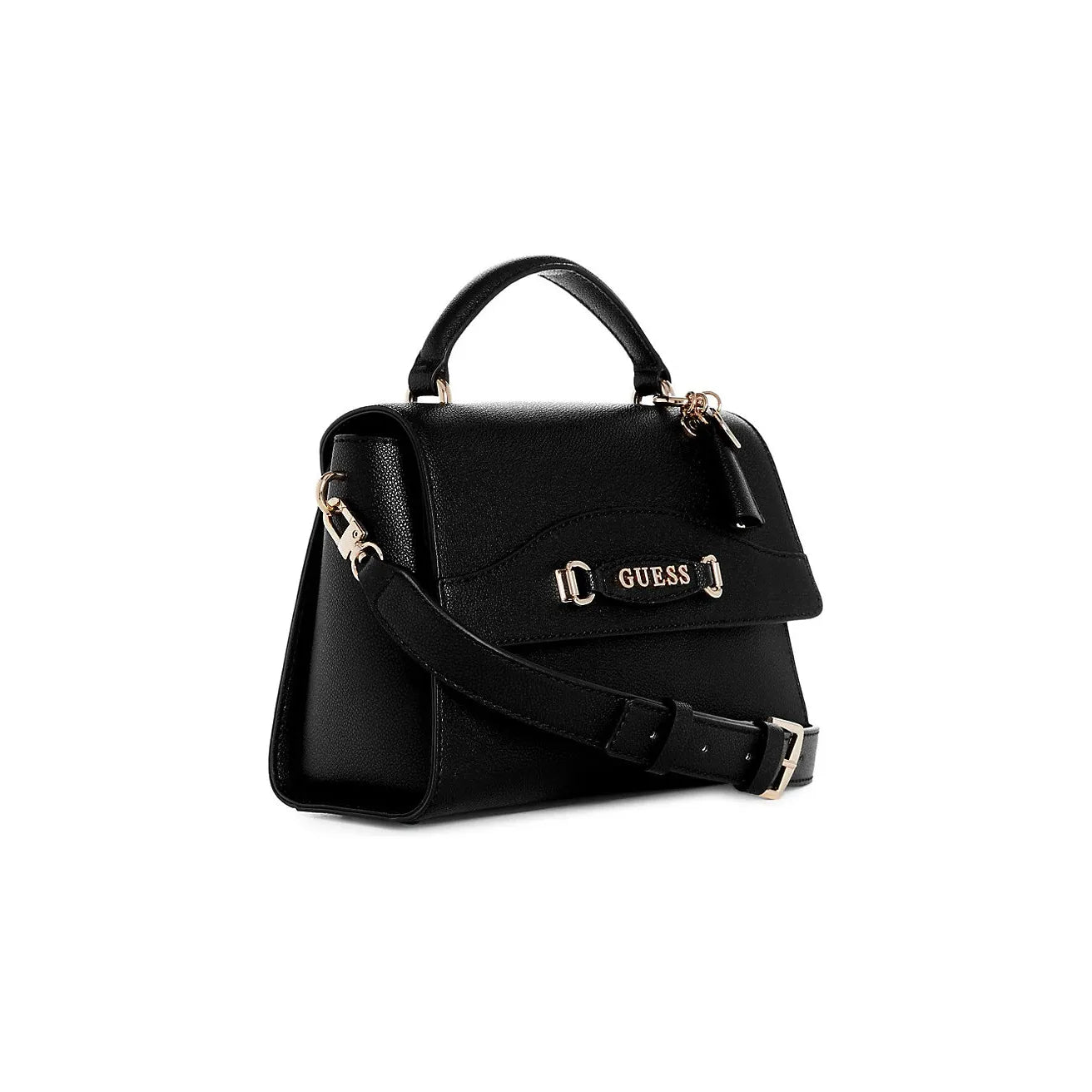 Guess Emera Top Handle Flap - Black