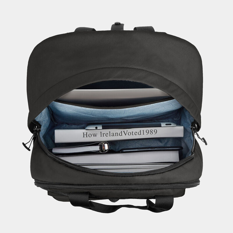 Grand sac à dos antivol durable pour ordinateur portable Travelon Origin - Noir