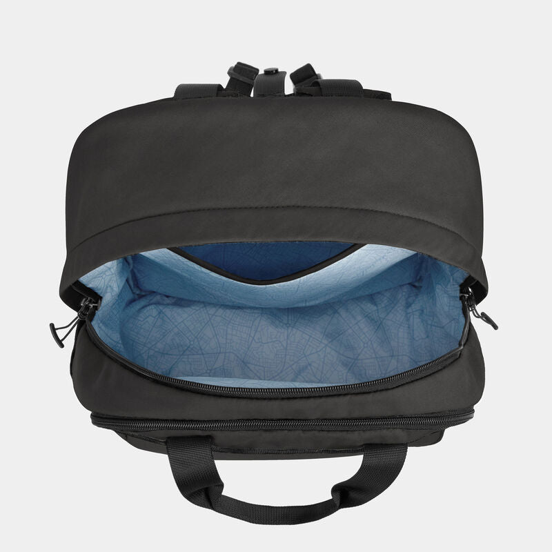 Grand sac à dos antivol durable pour ordinateur portable Travelon Origin - Noir