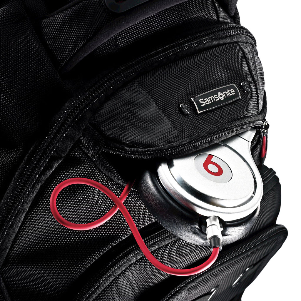 Samsonite Tectonic 2 Laptop Backpack PFT 17" - Black/Red