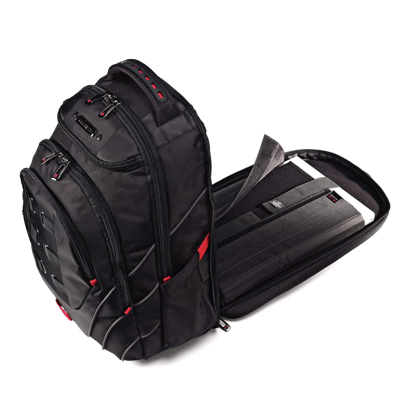 Samsonite Tectonic 2 Laptop Backpack PFT 17" - Black/Red