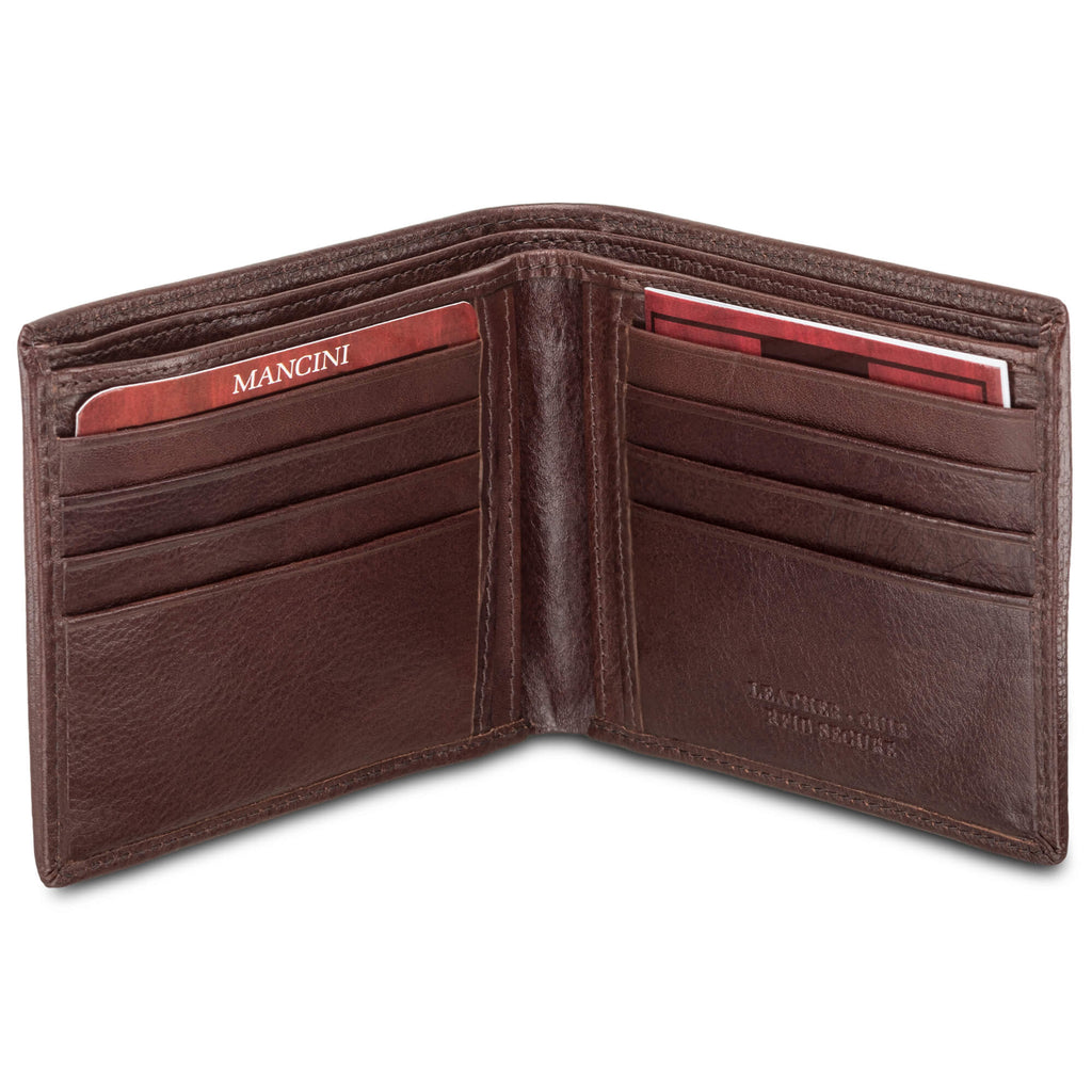 Mancini EQUESTRIAN-2 Men’s Classic Billfold Wallet