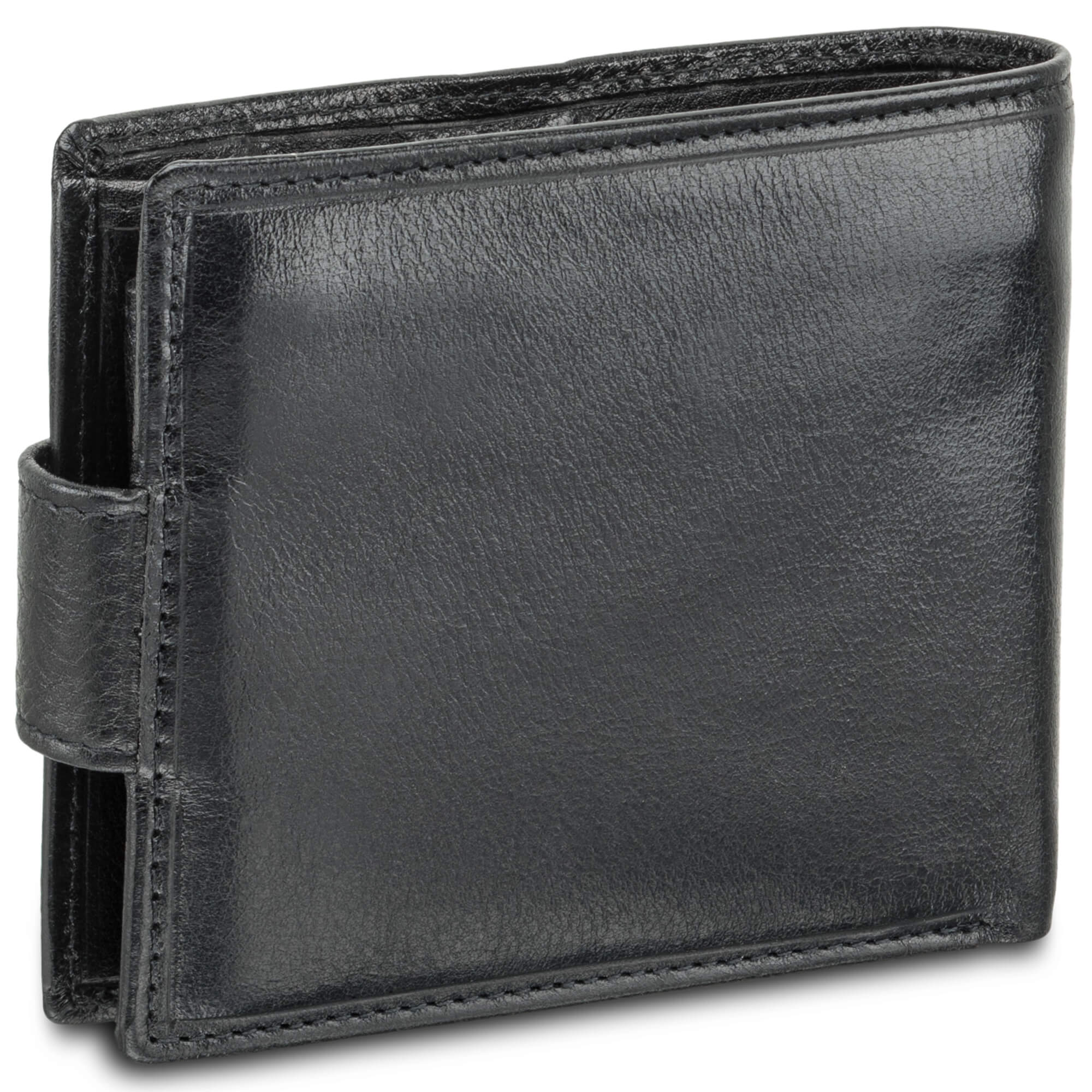Mancini Deluxe Men’s RFID Secure Wallet with Coin Pocket