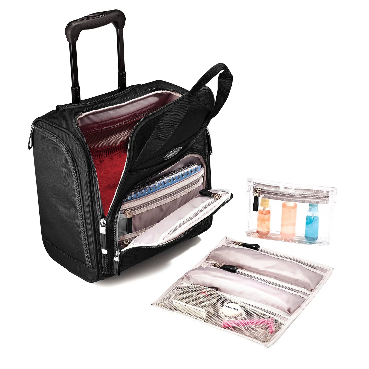 Samsonite Valise de voyage rigide à roulettes pour sous-siège