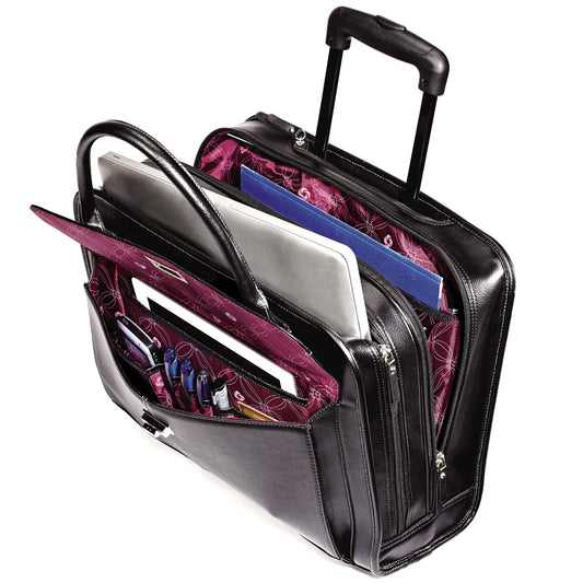 Samsonite Ladies Wheeled Business Mobile Office 15.6" - Black