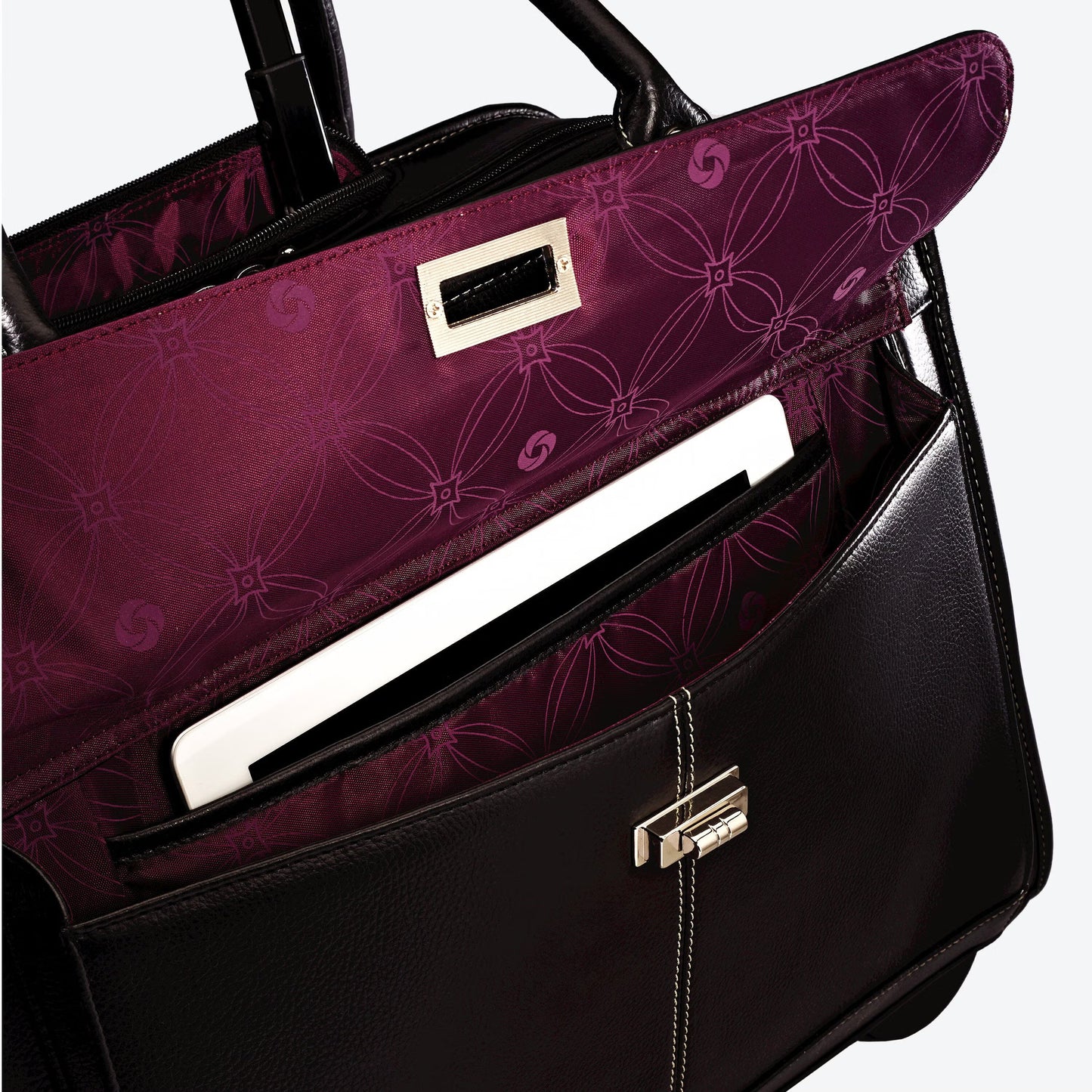 Samsonite Ladies Wheeled Business Mobile Office 15.6" - Black