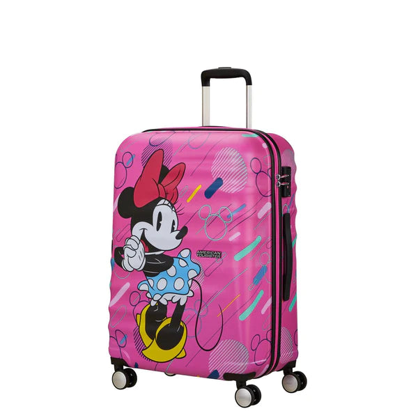 American Tourister Disney Wavebreaker Hardside Large Luggage - Minnie Future Pop