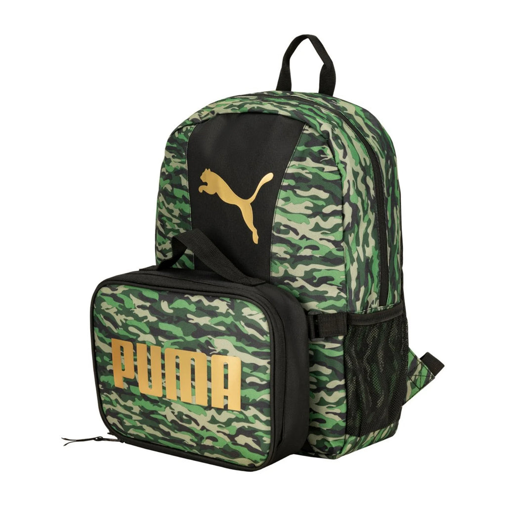 PUMA Evercat Duo Combo Backpack with Lunch box - Camo