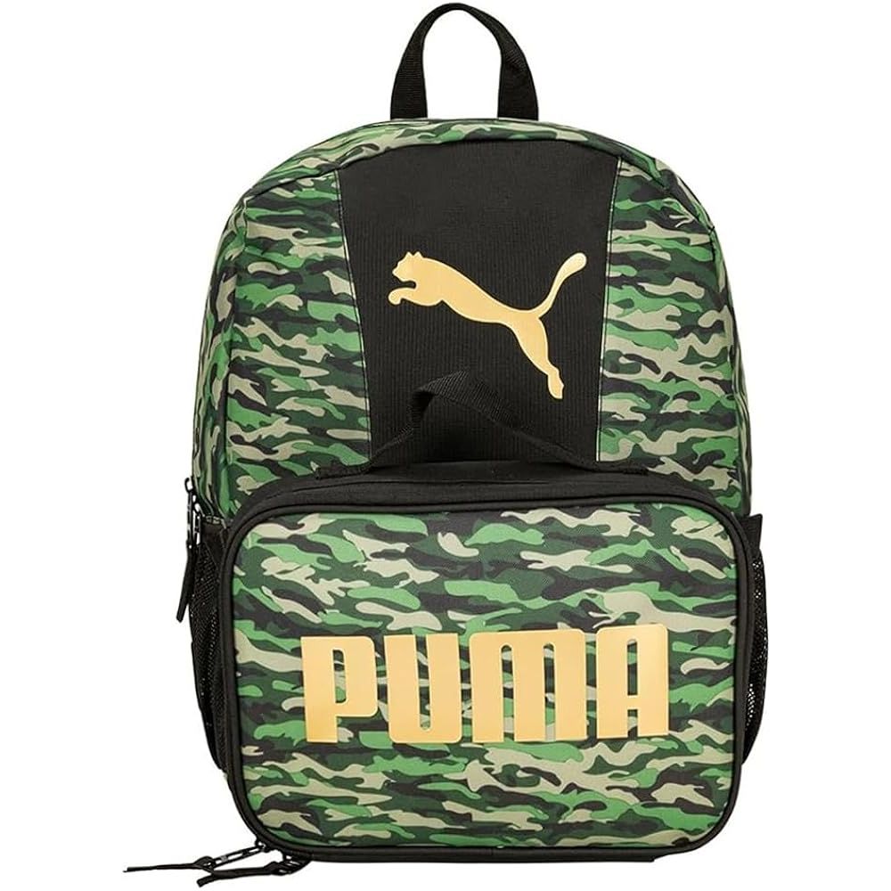 PUMA Evercat Duo Combo Backpack with Lunch box - Camo