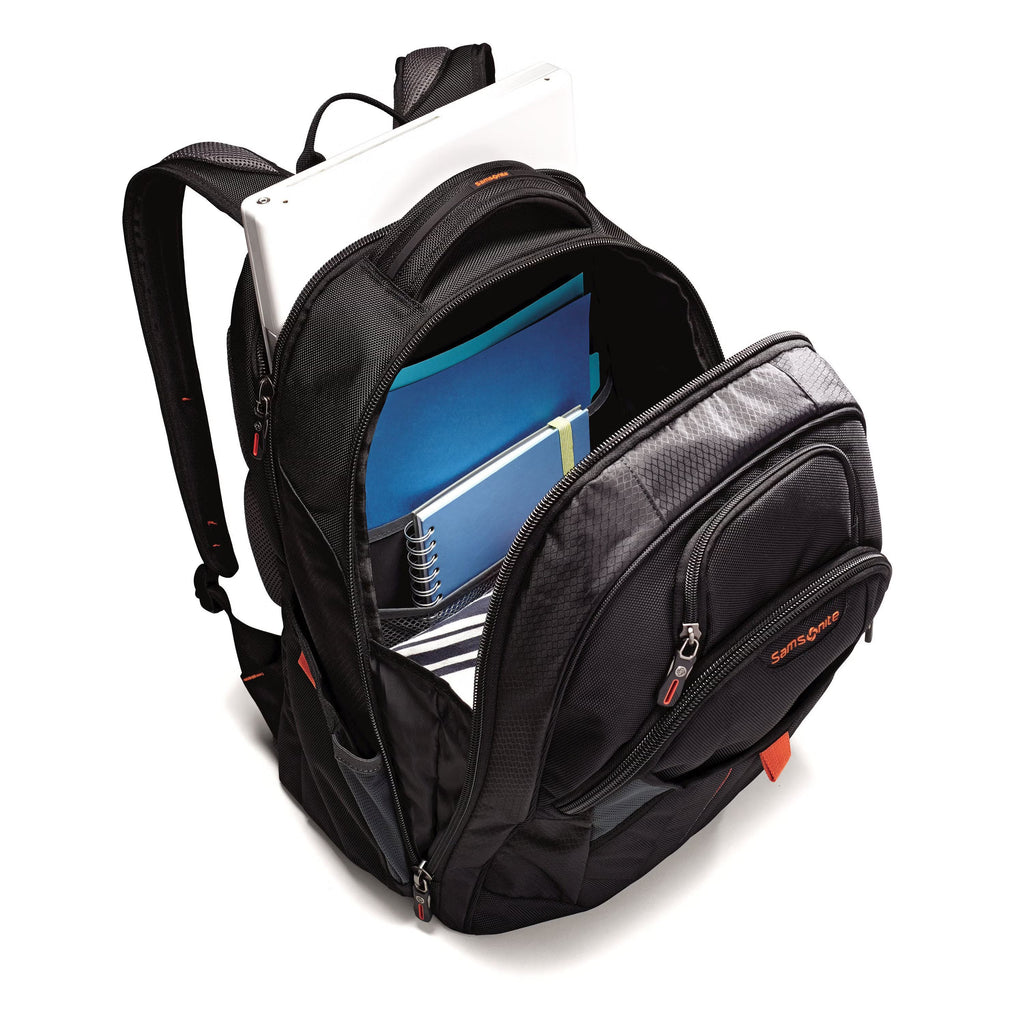 Samsonite Tectonic 2 Large Backpack 17" - Black/Orange