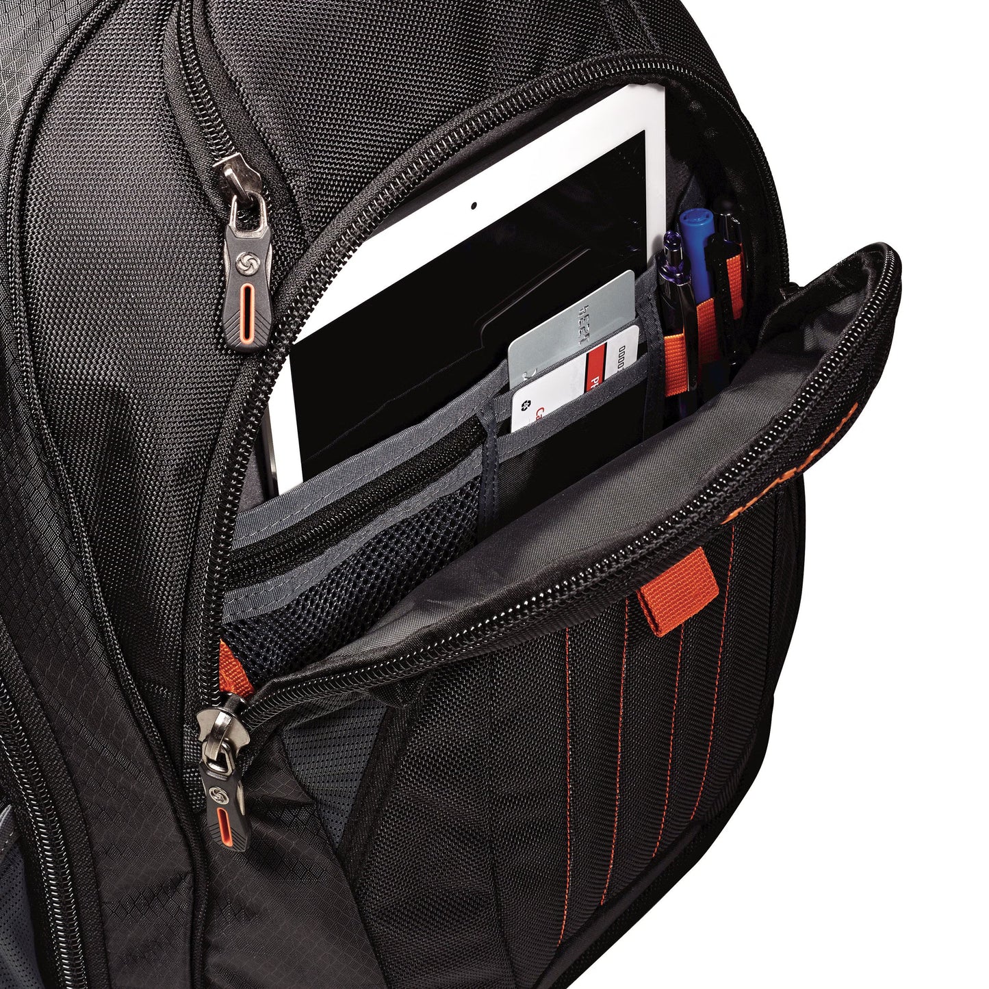 Samsonite Tectonic 2 Large Backpack 17" - Black/Orange