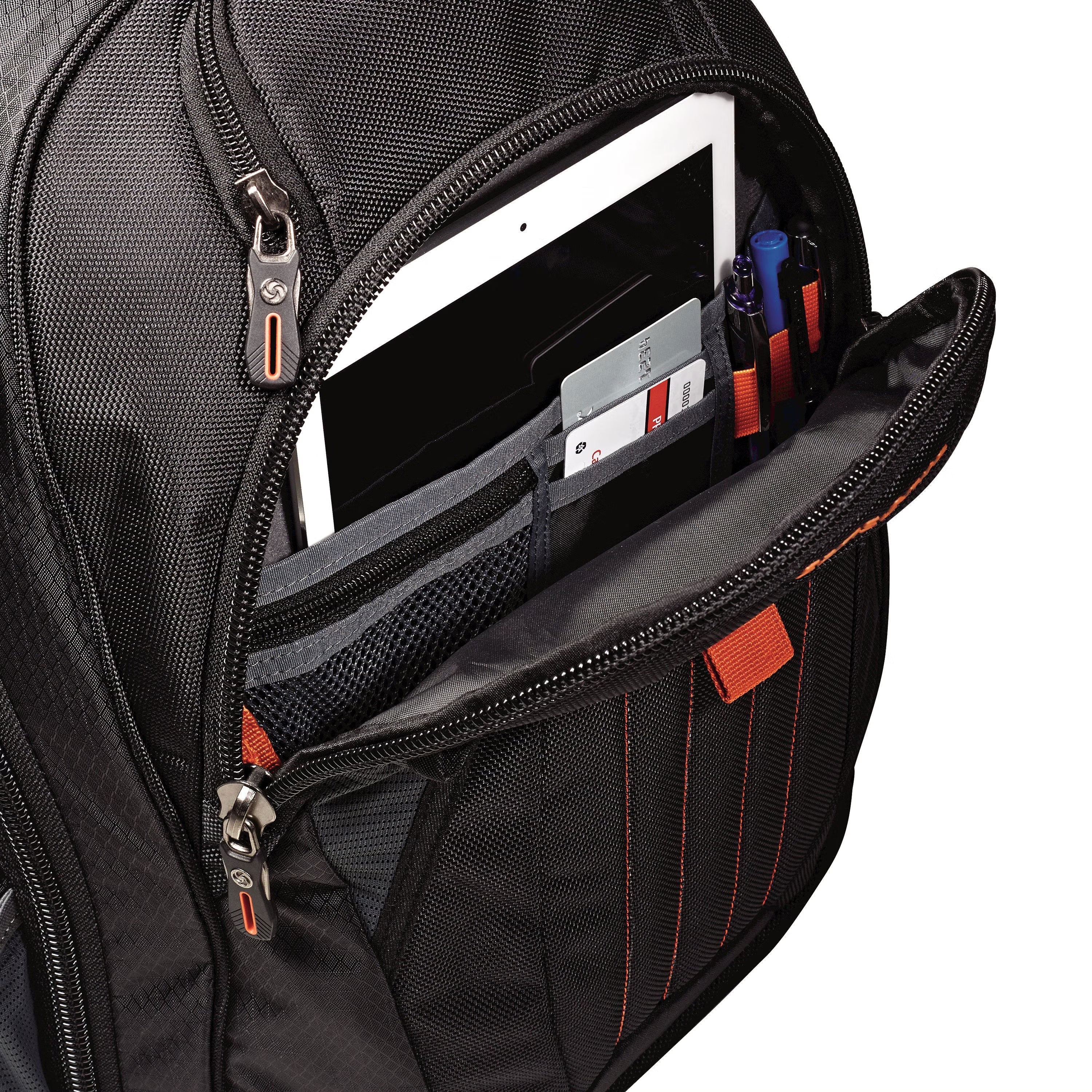 Samsonite Tectonic 2 Large Backpack 17" - Black/Orange