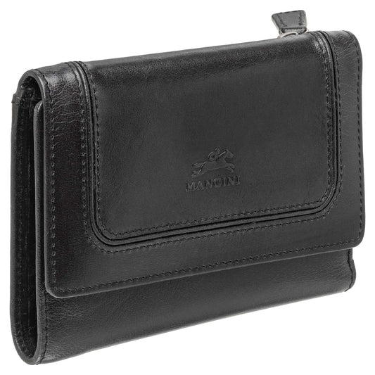 Mancini South Beach Portefeuille Femme Clutch Moyen Sécurisé RFID