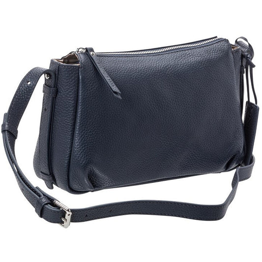 Sac bandoulière Charlize en cuir grainé Mancini