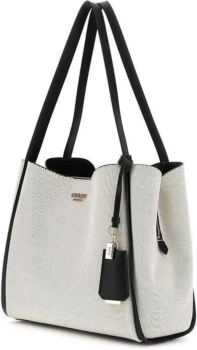 Sac fourre-tout GUESS Nicolette Girlfriend - Noir naturel