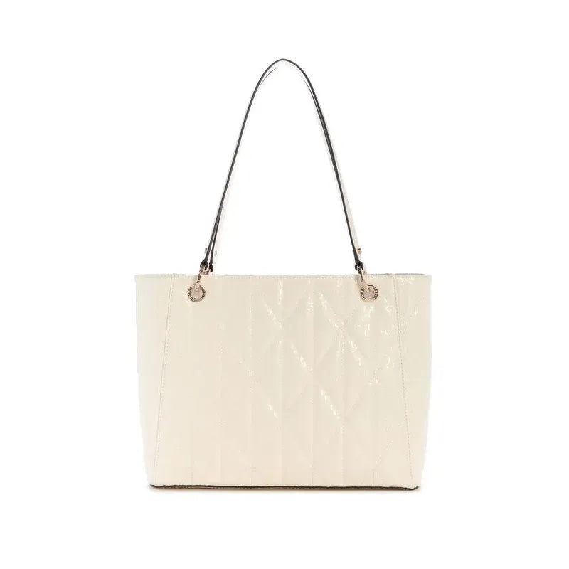 GUESS Aldina Noel Tote Bag - Off White