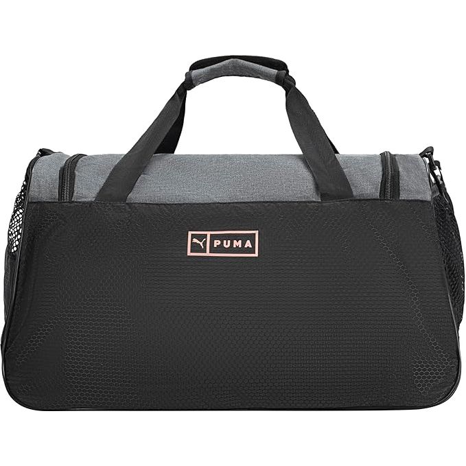 Puma Defense Duffel Bag - Pink/Grey