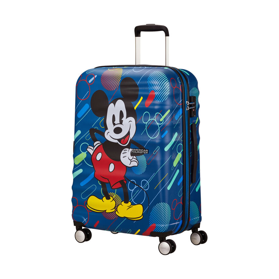 American Tourister Disney Wavebreaker Medium Hardside Luggage - Mickey Future Pop