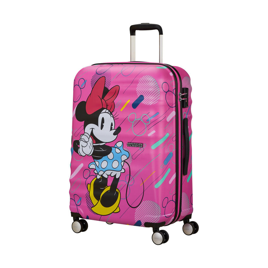 American Tourister Disney Wavebreaker Medium Hardside Luggage - Minnie Future Pop