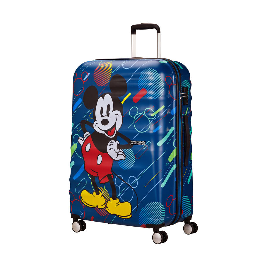American Tourister Disney Wavebreaker Carry-On Hardside Luggage - Mickey Future Pop