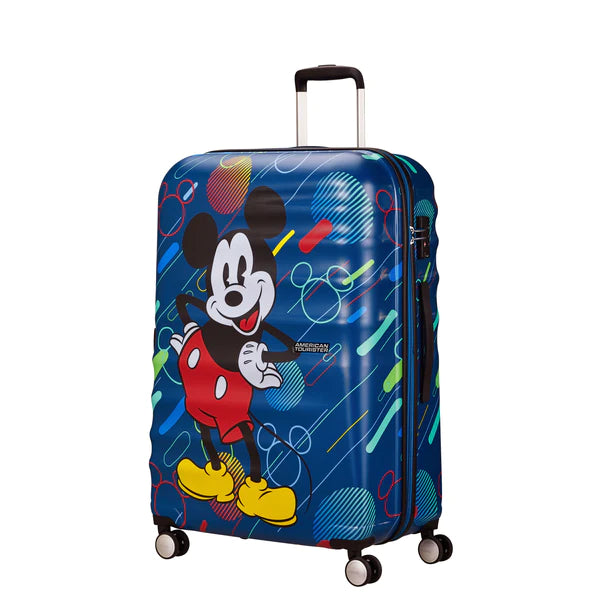 American Tourister Disney Wavebreaker Large Hardside Luggage - Mickey Future Pop