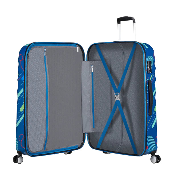 American Tourister Disney Wavebreaker Large Hardside Luggage - Mickey Future Pop