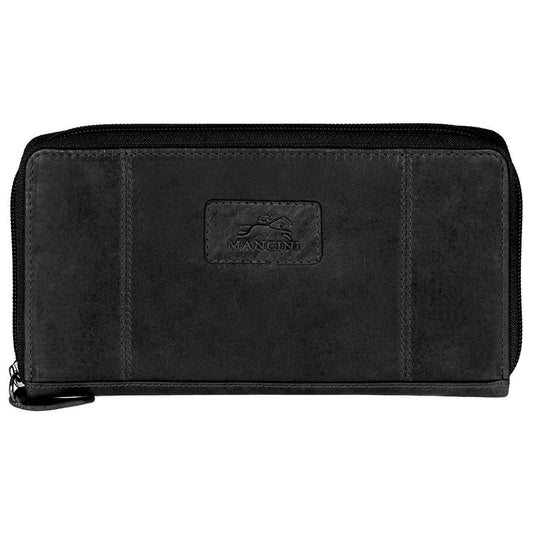 Mancini Casablanca Portefeuille Femme - Noir